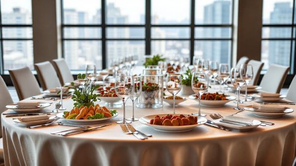 Les meilleures options de traiteur pour vos événements d'entreprise
